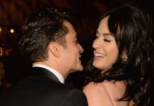 Katy Perry y Orlando Bloom en pleno coqueteo