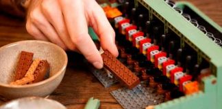 tendnecia, lego, maquina de escribir, juegos, steve guinness, lego ideas,