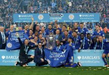 Leicester recibe trofeo y otros luchan contra descenso