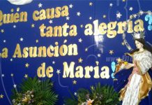 León de Gala por la Purísima, VIVA MARÍA!