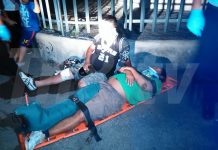 Managua: Dos motociclistas quedan gravemente lesionados en brutal accidente