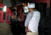 Chavalo salió ileso de milagro al volcarse su carro