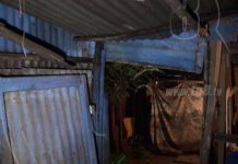 Lluvia deja afectaciones en barrio Milagro de Dios