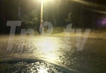 Más de siete horas de intensa lluvia en Somoto