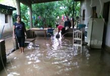 Fuerte aguacero y tormenta en Ocotal