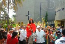 Inicia Semana Santa con procesión de Jesús del truinfo