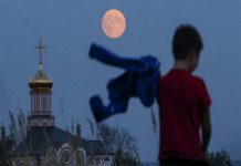 En imágenes el eclipse «Luna de Sangre»