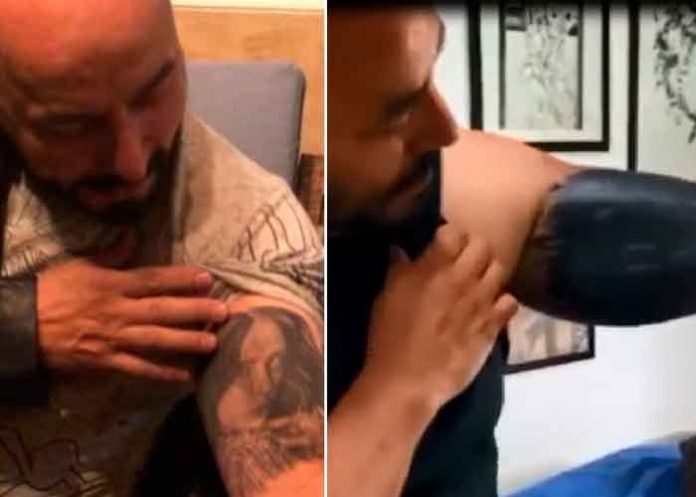 foto, belinda, tatuaje, nodal, lupilo rivera, redes sociales,