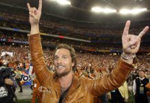 Matthew McConaughey enseñará cine en Texas