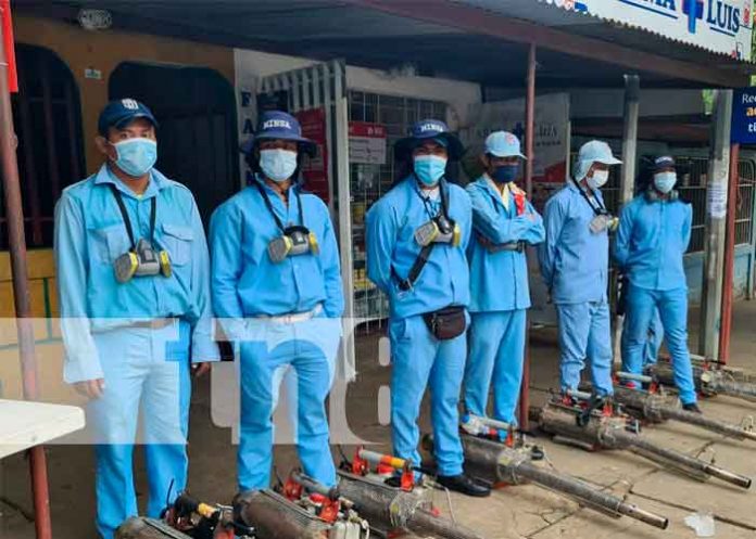 m3 nicaragua, fumigacion, minsa, lucha antiepidemica, managua, salud,