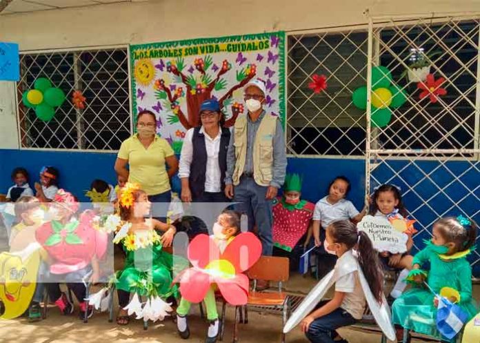 nicaragua, unicef, medio ambiente, mined, jornada de siembra,