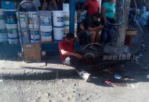 Machetean a "Memo El Coto" en el Mercado Oriental
