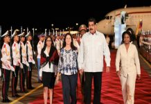Maduro arriba a Cuba para participar en la VII Cumbre de la AEC
