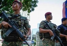 Detenidos en operaciones antiterroristas en Malasia