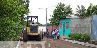 nicaragua, calles, managua, construccion, barrio marcos somarriba,