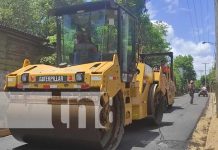 Alcaldía de Managua inaugura ocho nuevas cuadras asfaltadas en el Distrito V nicaragua, managua, calles, cuadras, barrios, alcaldia,