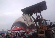 China: Pescadores atrapan un monstruo marino