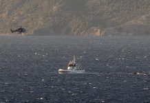 Helicóptero militar griego se estrella en el mar Egeo