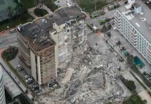 estados unidos, cuerpos, derrumbe, edificio,