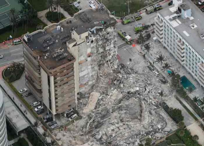 estados unidos, cuerpos, derrumbe, edificio,