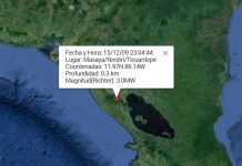 Sismo por falla volcánica en Masaya