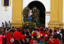 Nindiri celebra fiestas en Honor a Santa Ana