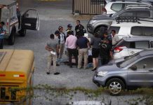 Matan a hombre de 7 balazos en parqueo de parroquia Panameña