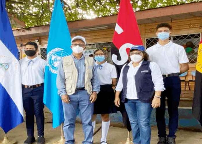 meca nicaragua, unicef, arboles, siembra,