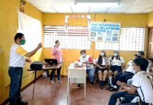 Taller de patrimonio arqueológico en escuela especial Melania Morales nicaragua, melania, taller,
