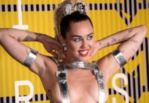 Así quedó Miley Cyrus luego de ser atacada por un gato