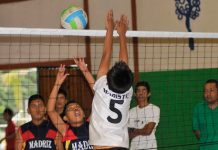 Norteños campeones en mini voleibol