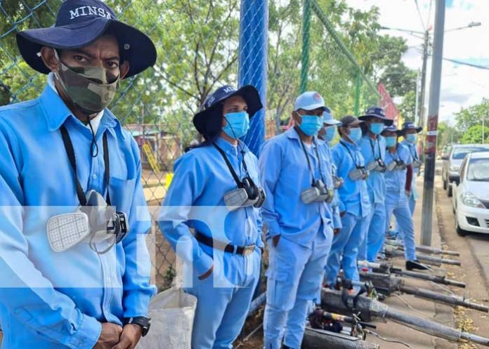 nicaragua, salud, fumigacion, abatizacion, barrio el recreo,