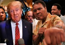 Mohamed Ali lanza golpe a Donald Trump