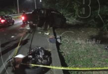 Masaya: Brutal accidente de tránsito cobra dos vidas