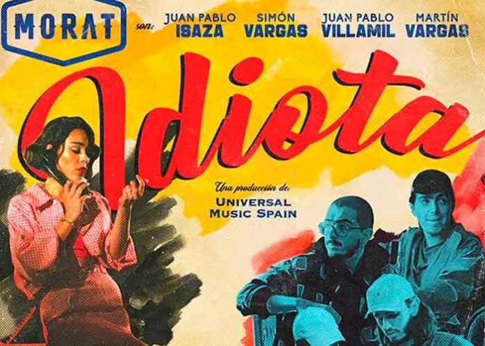 video, morat, idiota, danna paola, cantantes,