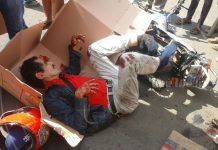 Managua: Patrulla policial provoca accidente