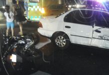 Dos motociclistas lesionados en carretera norte