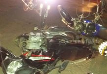 Tipitapa: Dos motociclistas lesionados en choque frontal