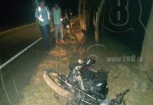 Ocotal: Conductor se estrella en su motocicleta