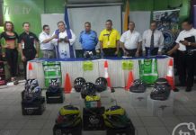 Entregarán cascos de motos para seguridad del país