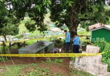 Encuentra a hombre muerto en cementerio de Siuna