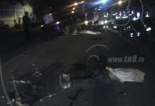 Tragedia vial en cruce de Sabana Grande