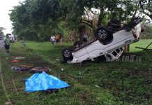 Fatal accidente deja un muerto y catorce heridos en Chinandega