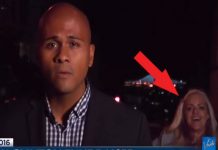 Mujer se destapa en plena transmisión de noticiero