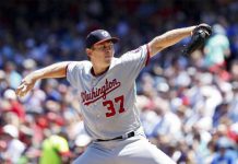 Strasburg alcanza 14 victorias y Padres empatan récord