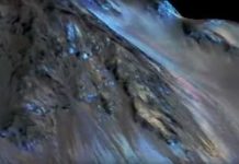 ¿Cómo es la zona de en la que la NASA encontró agua líquida?