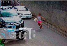Captan a carro blanco que intentó secuestrar una niña en Managua (VIDEO) niña, secuestro, Nicaragua, managua, policía,