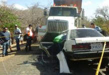 Choque frontal contra furgón deja un fallecido
