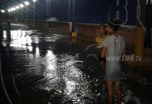 Fuerte oleaje inunda calles de Poneloya y Las Peñitas