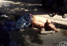 Managua: Se parte la cabeza por bajar un mango